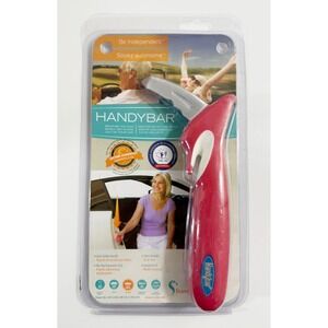 Stander Handybar Car Assist Handle Seniors Red New 3-in-1 Safety Tool 3001